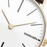 Cesare 42 Oro Bianco Marrone - Edizione limitata - Lambretta Watches - Lambrettawatches