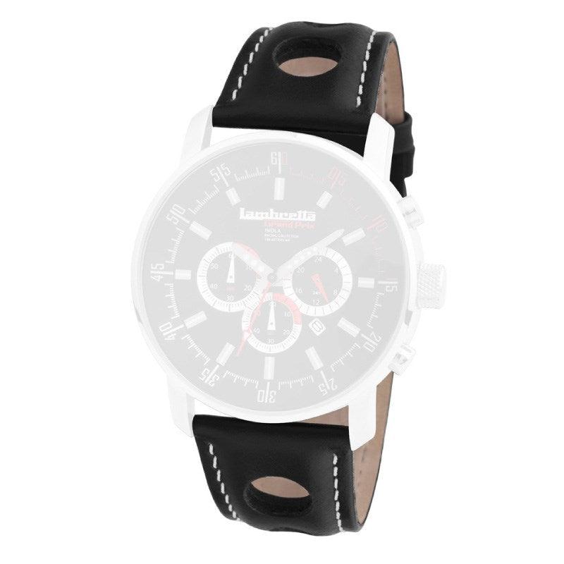 Cinturino in pelle nera di Imola (26 mm) - Lambretta Watches - Lambrettawatches